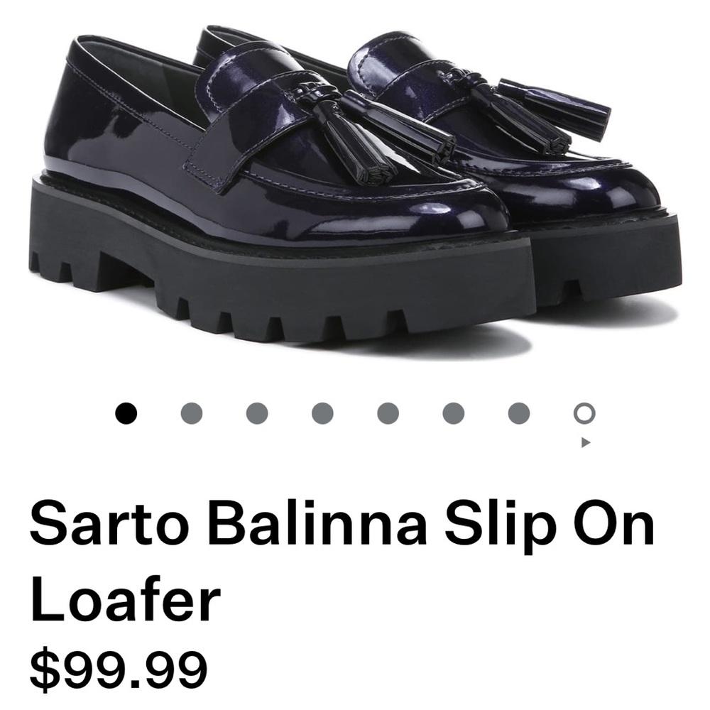 New Franco Sarto Slip On Loafers